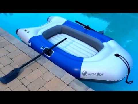 Sevylor Colossus 2 Person Inflatable Boat (Unboxing & Setup)