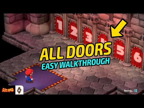 EASY GUIDE: ALL Door Courses in Bowser's Castle in Super Mario RPG