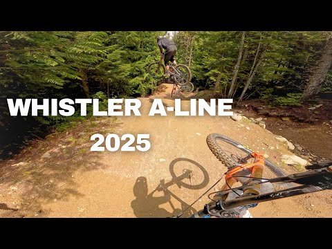 WHISTLER A-Line FULL LAP 4K 2025