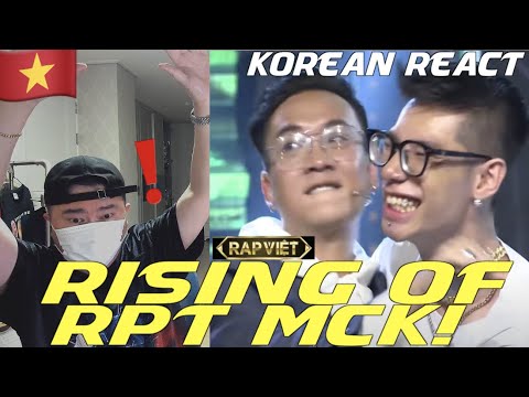 [EXCLUSIVE!]🇻🇳🇰🇷🔥Korean Hiphop Junkie react to RPT MCK [Rap Việt] (VNM/ENG SUB)
