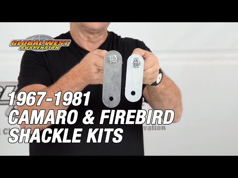 Changing Rear Ride Height on Camaro, Firebird & Novas Using Shackles