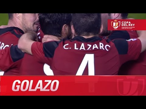 Golazo de Provencio desde la frontal del área (0-3) en el Deportivo de la Coruña - CD Mirandés