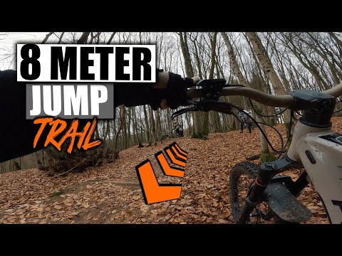 8 Meter Sprung im Wald !!! Focus Sam2 6 8 -  Super Trail Tour mit E MTB