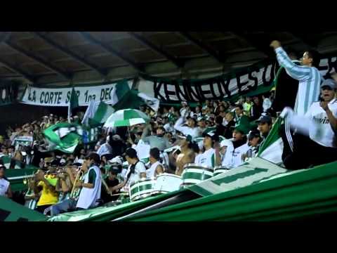 "VERDE VOS SOS LA ALEGRIA" Barra: Los del Sur • Club: Atlético Nacional