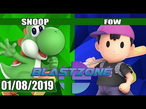 PSG Blastzone: Sugoi | Snoop (Yoshi) vs FOW (Ness) - Winners Semis