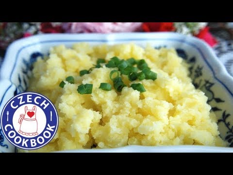 Crushed Potatoes Recipe - Šťouchané brambory - Czech Cookbook