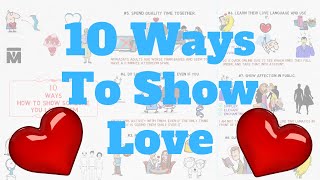 How To Show Someone You Love Them (10 Ways)
