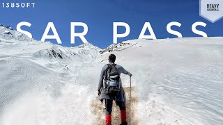 Download Lagu I Tried in summer season with heavy snowfall in Sar pass trek Himachal Pradesh Thumbnail