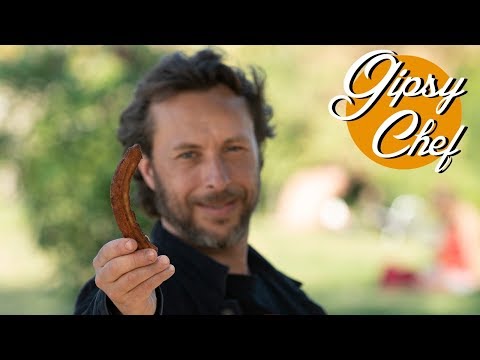 La receta de churros de queso con chutney de albaricoque de Gipsy Chef