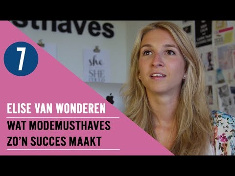 Elise van Wonderen — Ik geloof niet in adverteren' | Elise van Wonderen (ModeMust