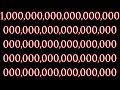 How Long Would It Take You To Count To One Decillion