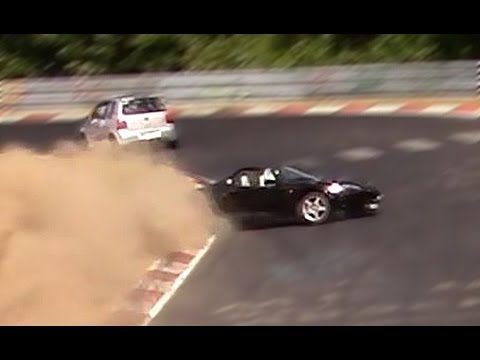 Lotus Elise Spin & Almost Crash Nordschleife Nürburgring Touristenfahrten 10.09.2016