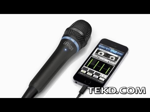 iRig Mic HD Turns iOS Devices into Recording Studios
