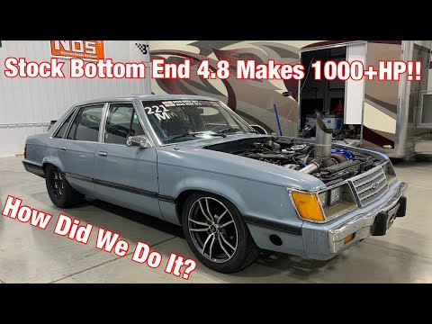 How Did We Make Over 1000WHP With A Junkyard 4.8? We Share All The Details Of Our Ford LTD Sleeper