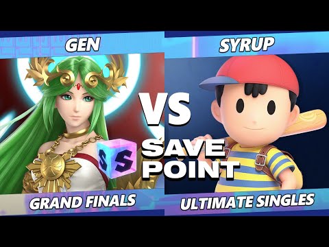Save Point 2 GRAND FINALS - Gen (Palutena) Vs. Syrup (Ness) SSBU Ultimate Tournament
