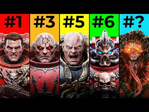 The 8 LEVELS of Chaos Space Marines in Warhammer 40K
