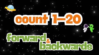 1–20 Forward & Backwards | Number Counting Practice