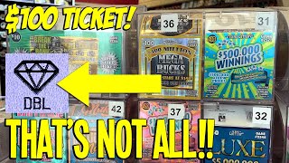 😱 BIG WINNER!! MEGA BUCKS $100 Lottery Ticket 💵 Fixin To Scratch