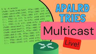 WAS LIVE: Apalrd Tries Routed Multicast