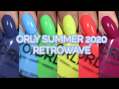 Best neons I've ever tried? // Orly Retrowave // Summer 2020