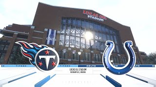 Madden NFL 26 - Tennessee Titans Vs Indianapolis Colts PS5 Simulation Week 8 (Updated Rosters)