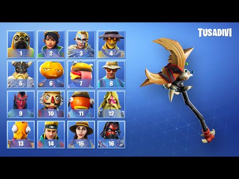 ADIVINA LA SKIN DE FORTNITE POR EL PICO - PARTE #4 - 2 NIVELES (MEDIO, HARD) | tusadivi