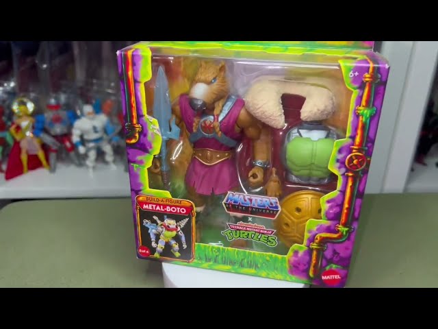 Vídeo relacionado con Masters of The Universe Figura de acción de Tortugas de Grayskull Deluxe (Splinter Skull)