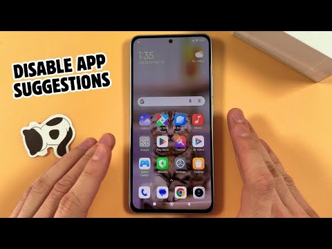 How to Disable App Suggestions on Xiaomi Redmi Note 13