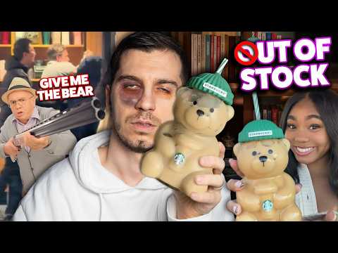 Risking Your Life For A Starbucks Bear Cup