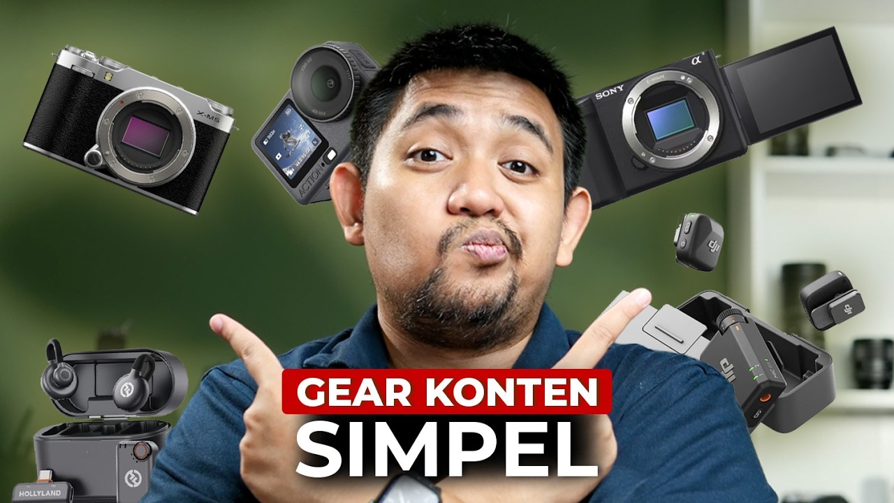 Rekomendasi Kamera & Gear Buat Ngonten di 2026