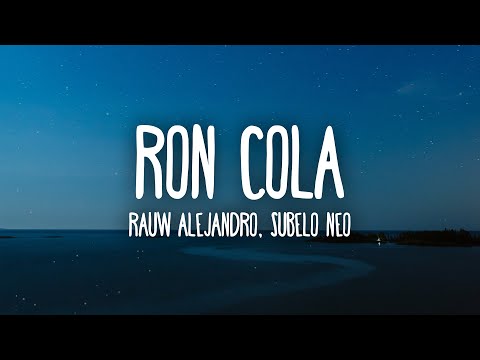 Rauw Alejandro - RON COLA (Letra/Lyrics)