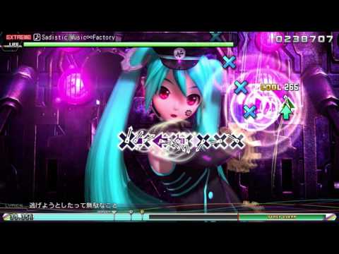 Hatsune Miku: Project DIVA Future Tone - Sadistic Music Factory (Extreme) - Perfect