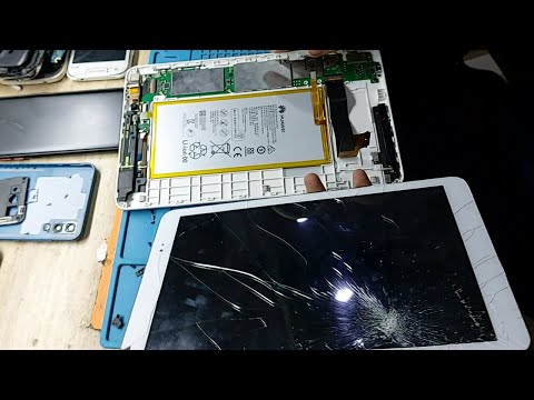 Huawei Mediapad T1-A22L Broken LCD Replacement | Huawei T1 Tablet Screen Replacement | Touch Screen