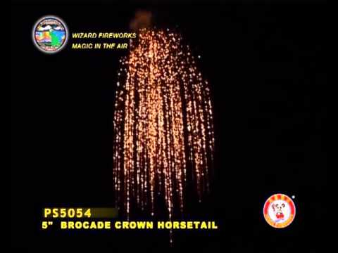 PS5054 KUL.PUMA 5"  BROCADE CROWN HORSETAIL