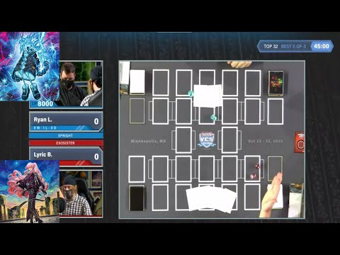 Top 32 YCS Minneapolis Exosister Vs Spright Yu-Gi-Oh! 2022