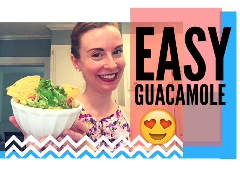 How to Make Authentic, EASY Guacamole for Cinco De Mayo