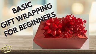 How to Wrap a Gift | Easy Gift Wrapping for Beginners Using Double Sided Tape