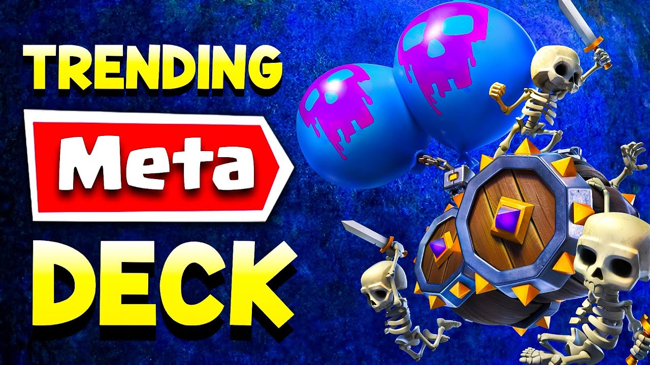 This Skeleton Barrel Deck is TRENDING in the Meta