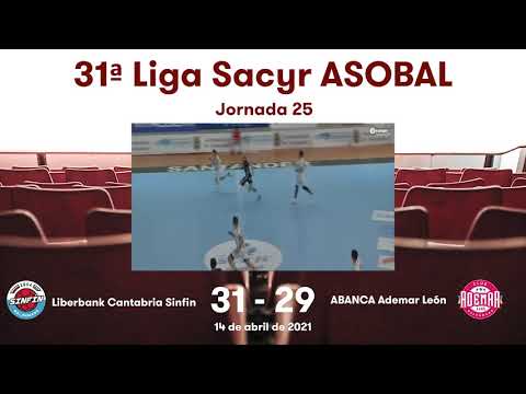 31ª Liga Sacyr ASOBAL J25: Liberbank Cantabria Sinfín - ABANCA Ademar León 31-29