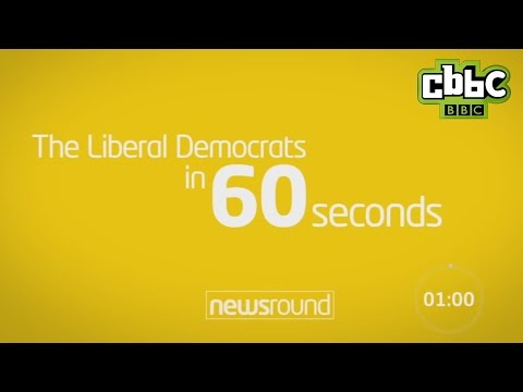 The Liberal Democrats in 60 seconds - CBBC Newsround
