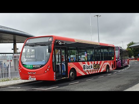 Journey on Route 135 | NK17GHY/5467 - Go North East: Wright Streetlite DF/Wright Streetlite