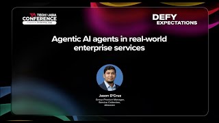 TIACON25 Main Stage - Agentic AI agents in real-world enterprise services