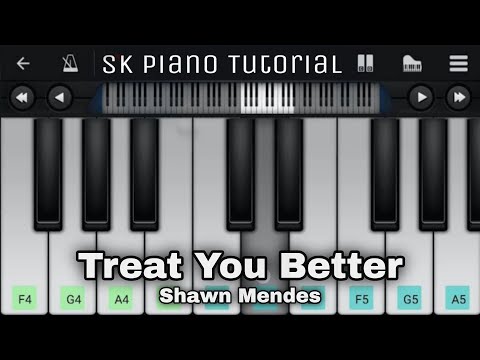 Treat You Better - Shawn Mendes | EASY Perfect Piano Tutorial
