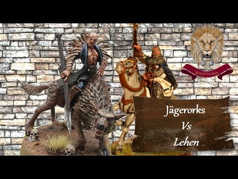 JÄGERORKS VS LEHEN - Mittelerde Battle Report (deutsch)