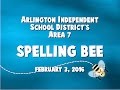 2016 Spelling Bee Area 7