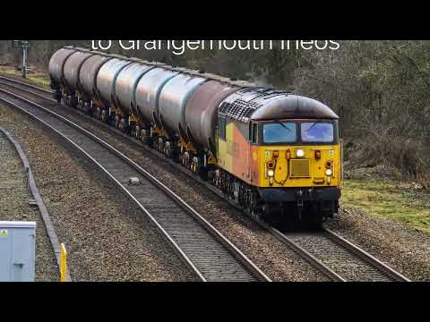 56096  6S95 1225 Sinfin Sdgs Colas to Grangemouth Ineos. 31/01/2024