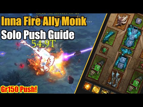 [GUIDE] Inna Fire Ally Monk | Solo Push Guide