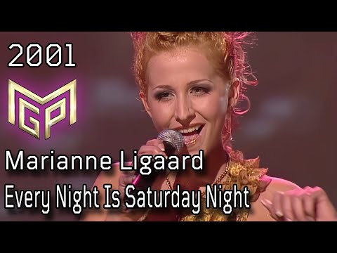 Melodi Grand Prix 2001 – A. Every Night Is Saturday Night – Marianne Ligaard