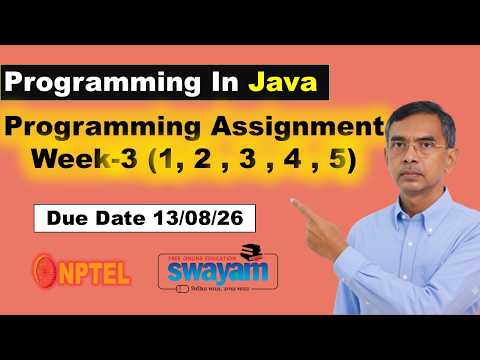 Java Question Programming Assignment