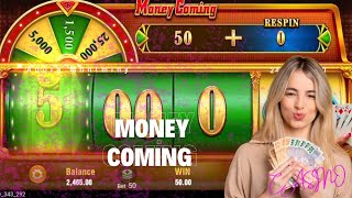 Money Coming Slot Gameplay π° | 50 Bet Big Win Spin | Gameplay